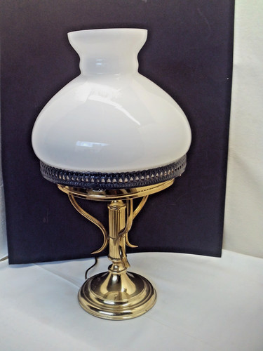 Messing tischlampe vintage - messing,