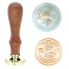 Siegelstempel mit Buchstaben S