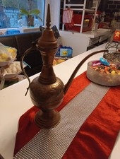 Antike Kanne Kupfer Messing