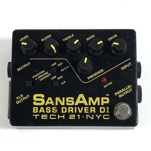 Tech sansamp bass driver - sansamp,