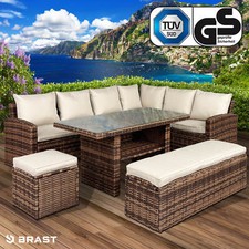 BRAST Poly Rattan Sitzgarnitur