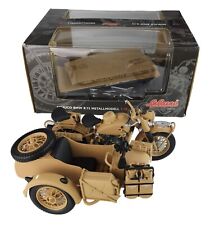 BMW R 75 mit Beiwagen Gespann Afrika Korps 1:10 Schuco neuwertig aus SammlungOVP