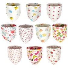 Baby Dreieckstuch Set 10