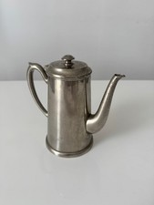 Kaffeekanne Metall versilbert