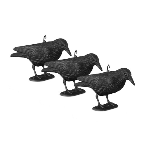 Vogelschreck krähenattrappe - vogelschreck,