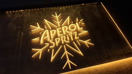 Aperol spritz led - 3d,