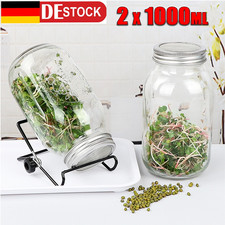 Sprossenglas Keimglas 2er Set