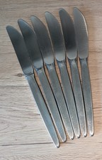 WMF Stockholm Cromargan Besteck, 6 Teilig, Messer, 21cm