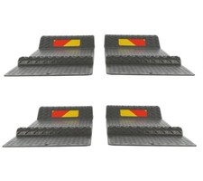4 Stück Parkmatte Einparkhilfe selbstklebend Parkhilfe Einparkmatte Garage PKW