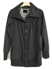 Fishbone Sweatjacke Grau Größe XS