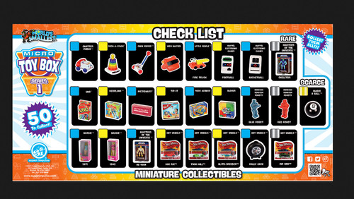 Micro toy box collectable - toy,