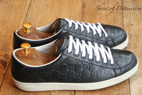 Gucci ace monogram schwarz - gucci, gg