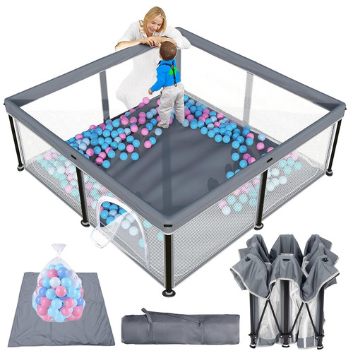 Laufstall baby mit - baby, matratze