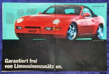 Porsche 968 Cabrio, originale