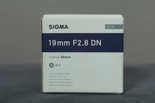 Sigma 19mm 1:2.8 DN 46 mm E-Mount Objektiv (Sony)