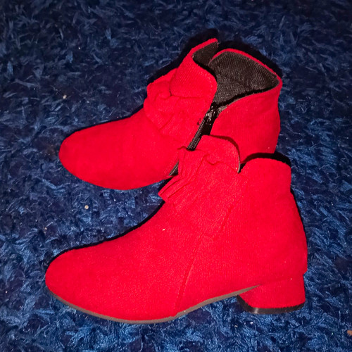 Damen stiefeletten rot - stiefeletten,