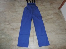 Arbeitshose Latzhose, Blau, Blaumann, Gr. 54