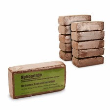 Kokoserde 10 x 650g Blumenerde