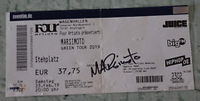 ORIGINAL Autogramm auf Ticket