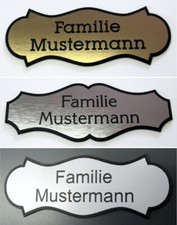 Türschild Klingelschild