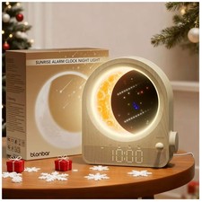 LED Nachttischlampe Wecker