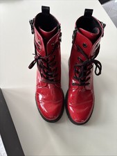 MARCO TOZZI DAMEN STIEFEL GR. 38 ROT
