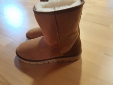 Kitz Pichler Winter Stiefel, Gr. 40, Echt Wildleder, Innenfutter: Echt Lammfell