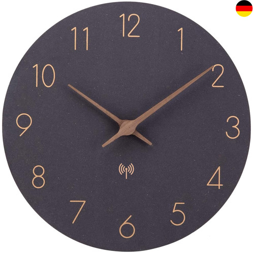 Mdf holz funkuhr wanduhr - mdf,