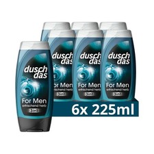 Duschdas For Men 3-in-1 Duschgel & Shampoo Duschbad Fresh-Energy 6x225ml