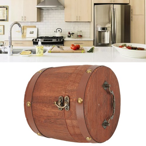 Retro stil holzfass kanister - retro,