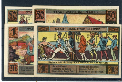 Barntrup scheine notgeld - barntrup,