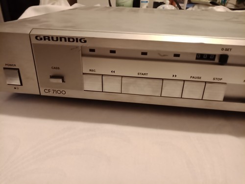 Kassettendeck grundig 7100 - kassettendeck,