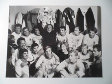 Borussia Mönchengladbach Meisterschale 70er Jahre Gruppenbild Pressefoto  N1124