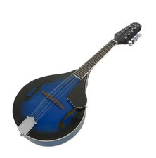 Mandoline Blau/Schwarz
