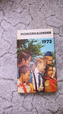 Vintage Pionierkalender 1973