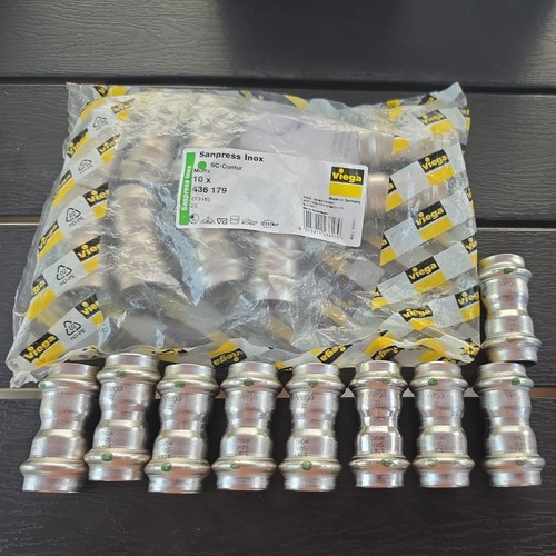 19x viega pressfitting muffe - viega,