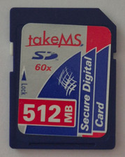 512 MB takeMS SD Speicherkarte