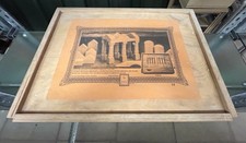 Holzbaukasten mit Bauklötzen