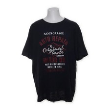 Livergy, T-shirt, Größe: 3XL, Blau, Baumwolle, Print, Herren #k1F