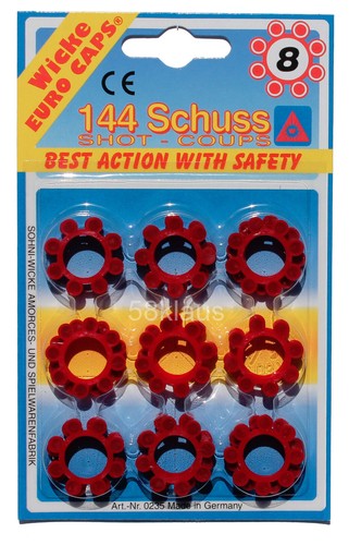 144 schuss 8er ring - ring, munition
