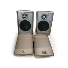 Heco Vogue Rear Satelliten Lautsprecher, 2 Stück, Silber