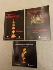 Schachbücher / Schachbroschüren, 3 Stück, selten