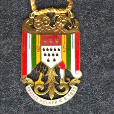 Karnevalorden Köln Karnevals-Gesellschaft GROSSE KÖLNER Orden 1951   RAR  TOP