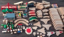 Holzeisenbahn XXL Konvolut - Brio - Thomas und Freunde - 350-400 Teile  