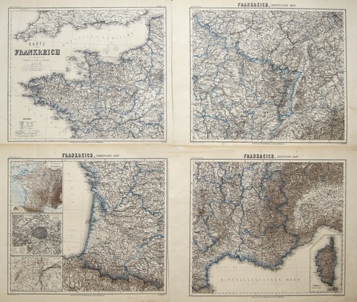 Frankreich original stahlstich - original,