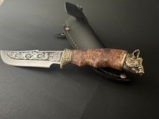 Handgefertigtes Messer Messing