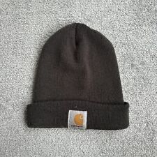 CARHARTT Herren 90er Retro Mütze Beanie Wintermütze Strickmütze 18206 Grau