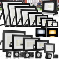 LED Fluter mit Bewegungsmelder/Stecker 10-500W Strahler Scheinwerfer Baustrahler