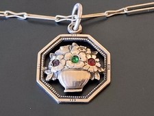 Antik Silber 800 Kette Art