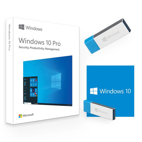 Microsoft windows pro usb - 10,